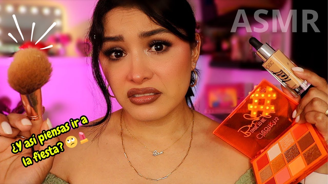 Tu Amiga 🙄 ANTIPÁTICA Te Maquilla 💄 PERO Te Deja Hermosa I ASMR REALISTA