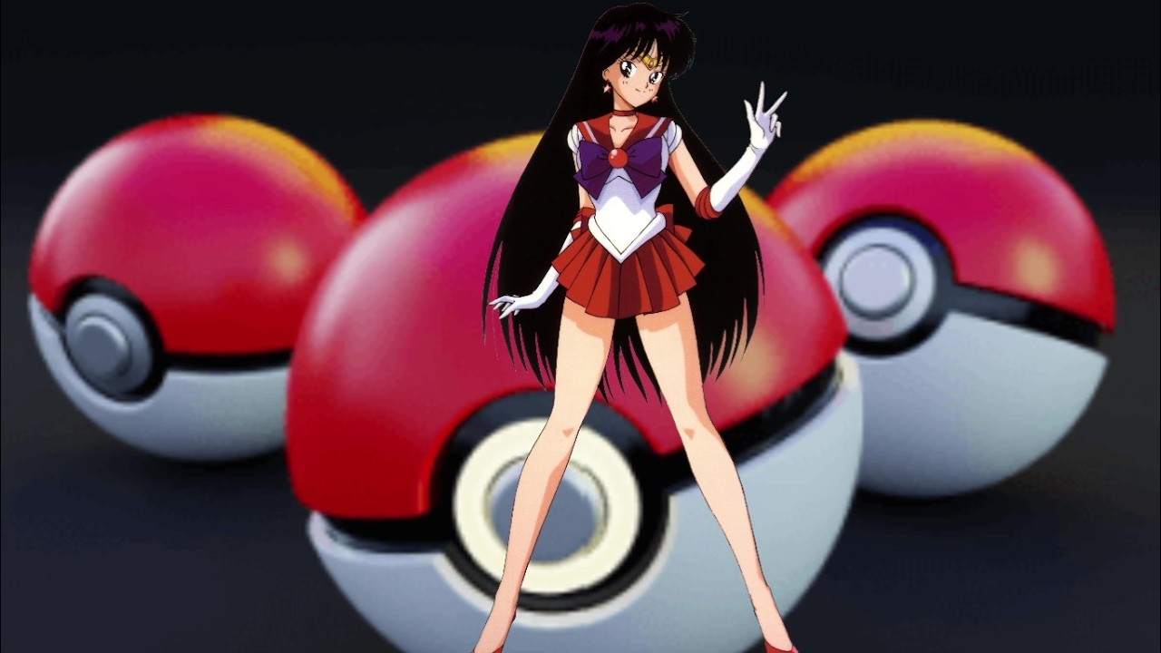 What is Sailor Mars Pokemon Team?