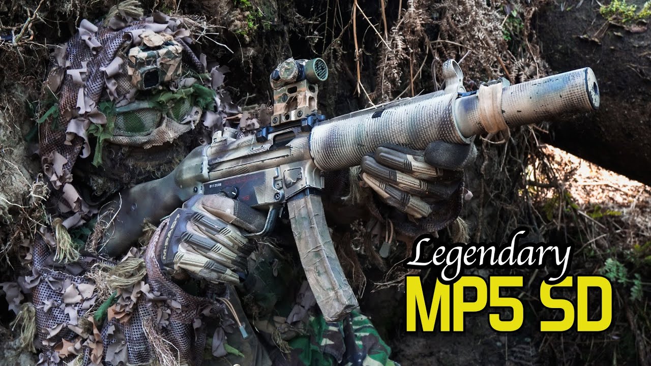 Stealth SMG TRENCH BATTLE  Vs Airsoft Milsim Team (Ghillie Sniper Gameplay)