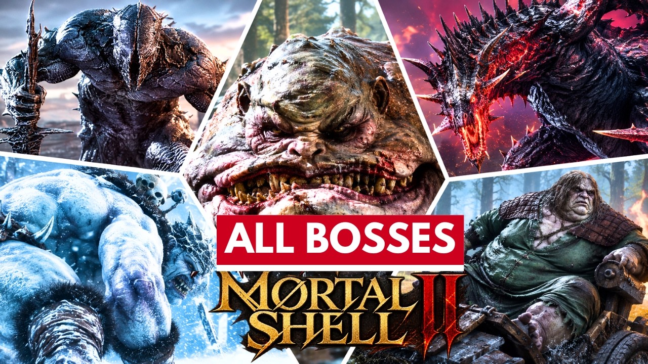 Mortal Shell 2 - All Main Bosses & Ending Gameplay [4K]