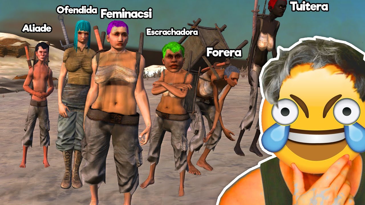 Puse a 5 feministas en el mundo de Mad Max... ¿durarán un SOLO DÍA? 😂 Capítulo #1