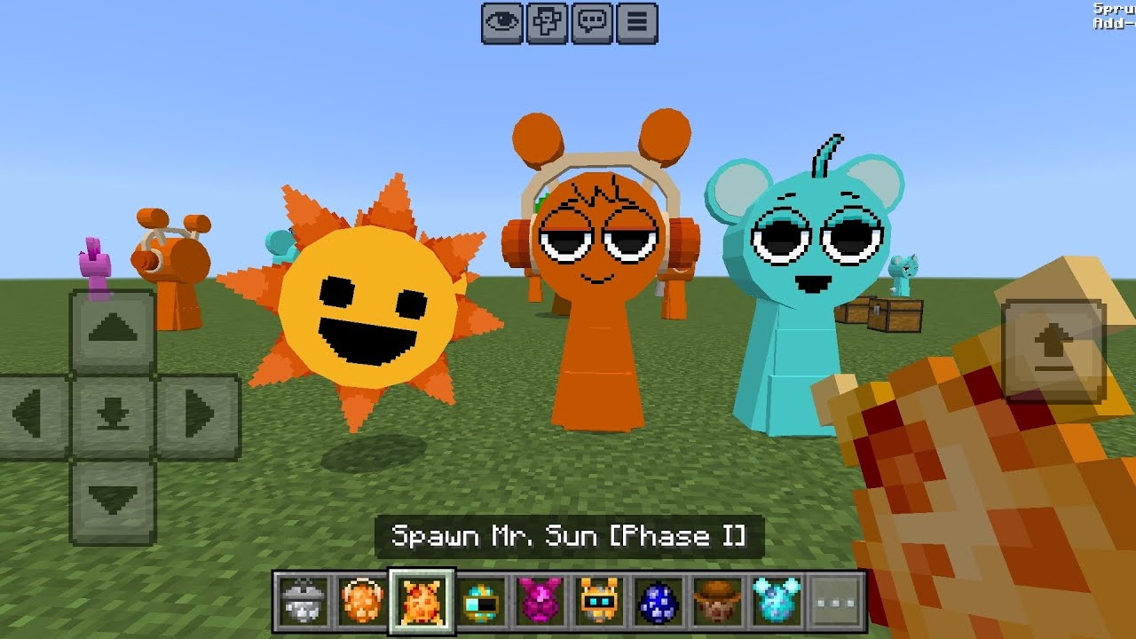 Sprunki Incredibox Mod in Minecraft PE 