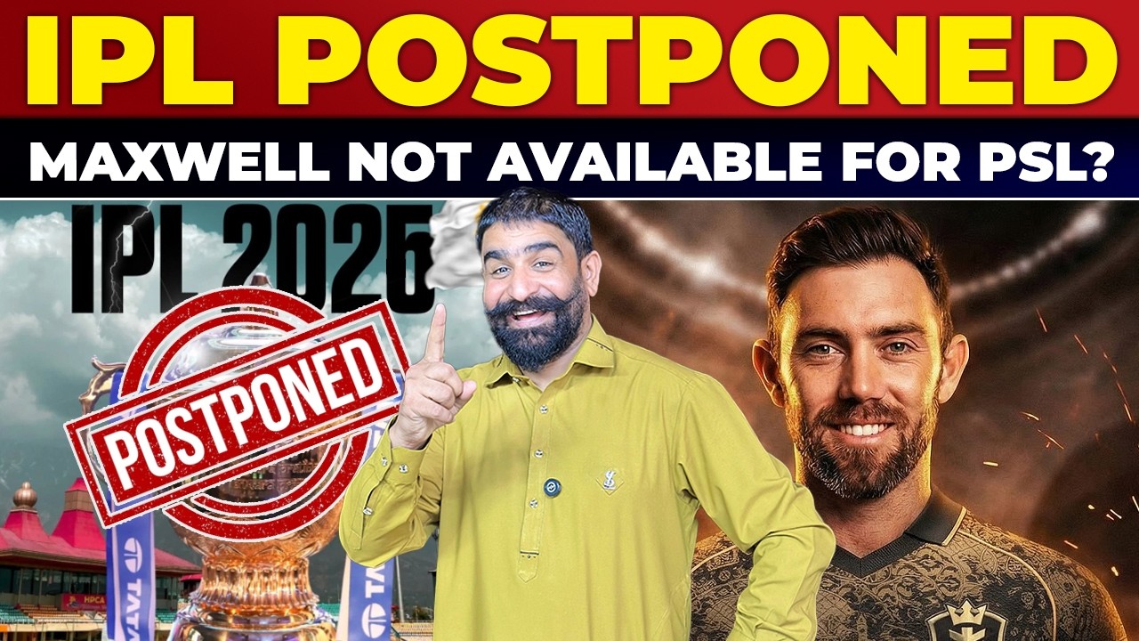 Big Breaking 🔴 IPL POSTPONED 😂😂 Australians Players Are Not Coming For PSL ?