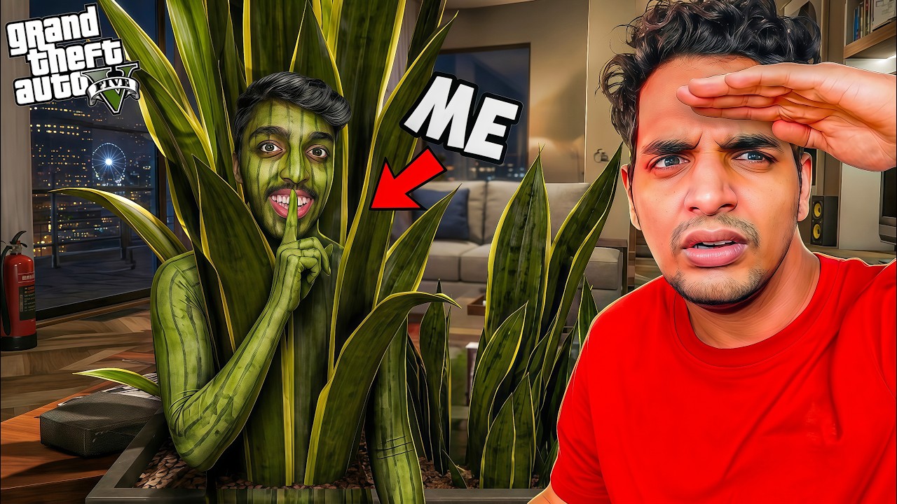 1000 IQ Camouflage Hide & Seek in GTA 5!!