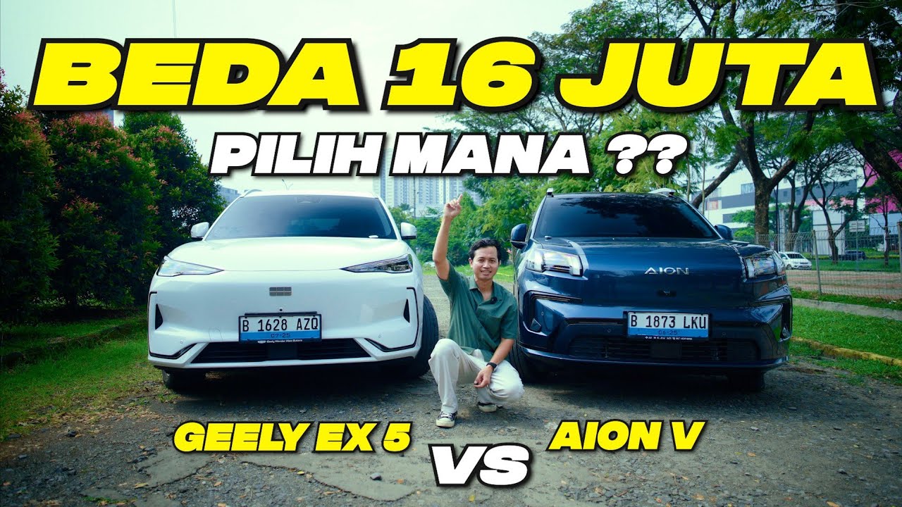 AION V VS GEELY EX 5, PILIH MANA ? #geelyex5 #aionv