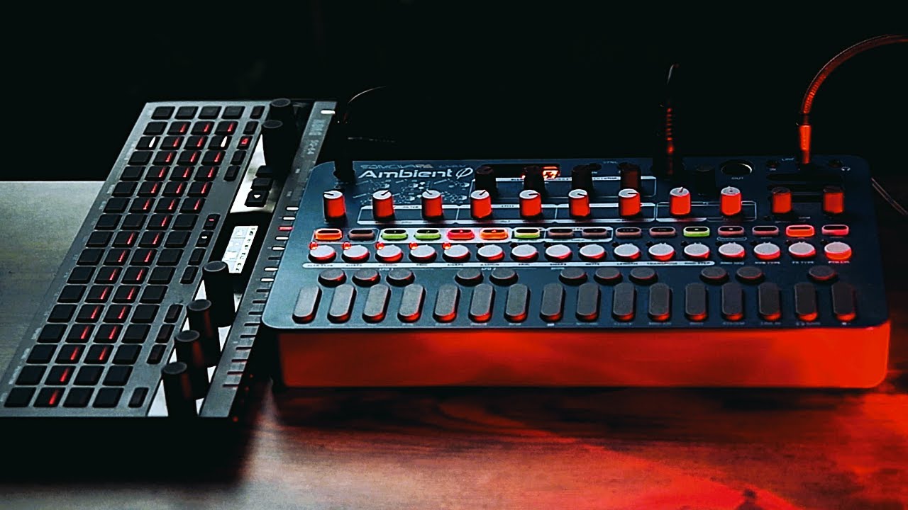 SONICWARE LIVEN  Ambient Ø & Korg SQ-64