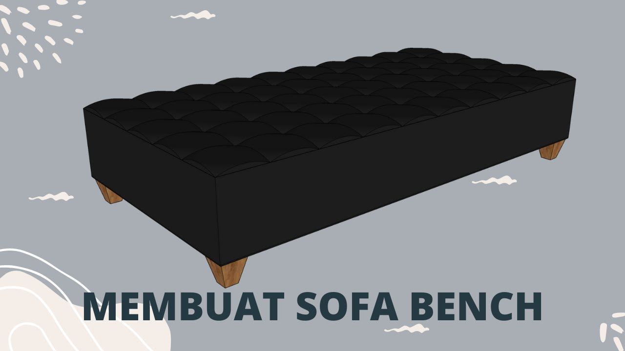 Cara membuat sofa di sketchup   tanpa plugin