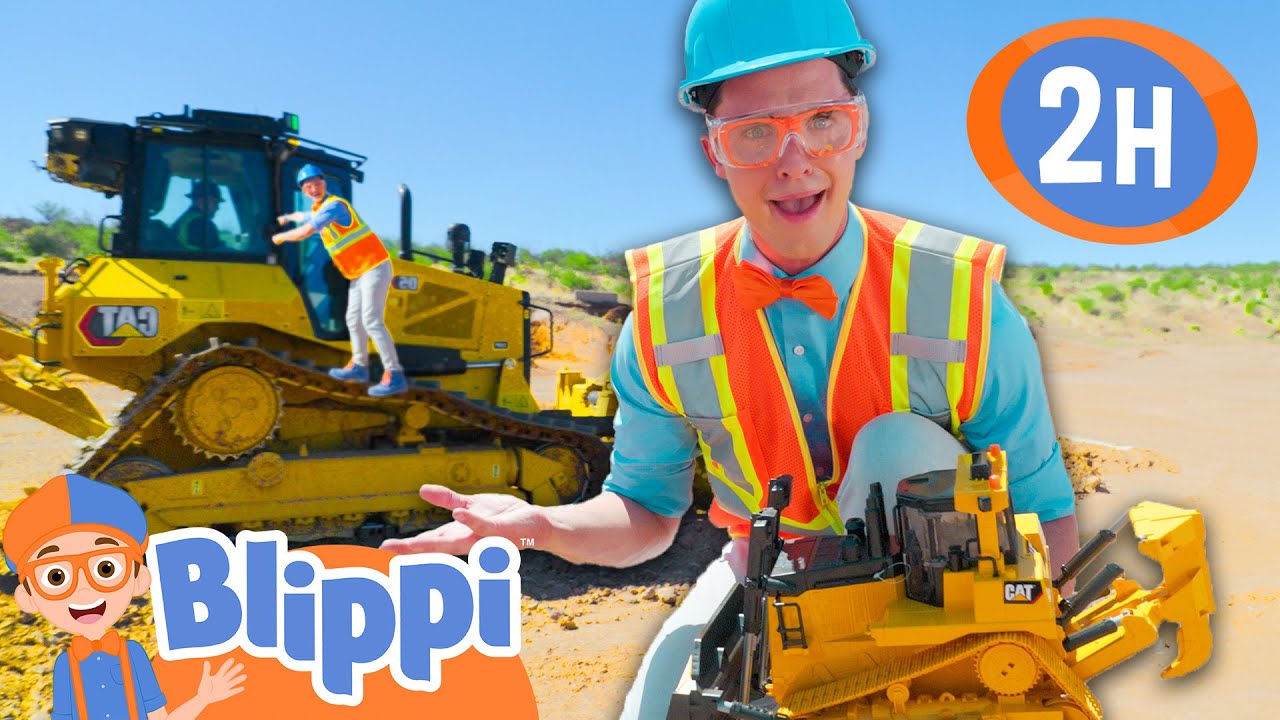 NEW Blippi Is An Excavator Driver! |  Blippi and Meekah Best Friend Adventures | Educational Videos