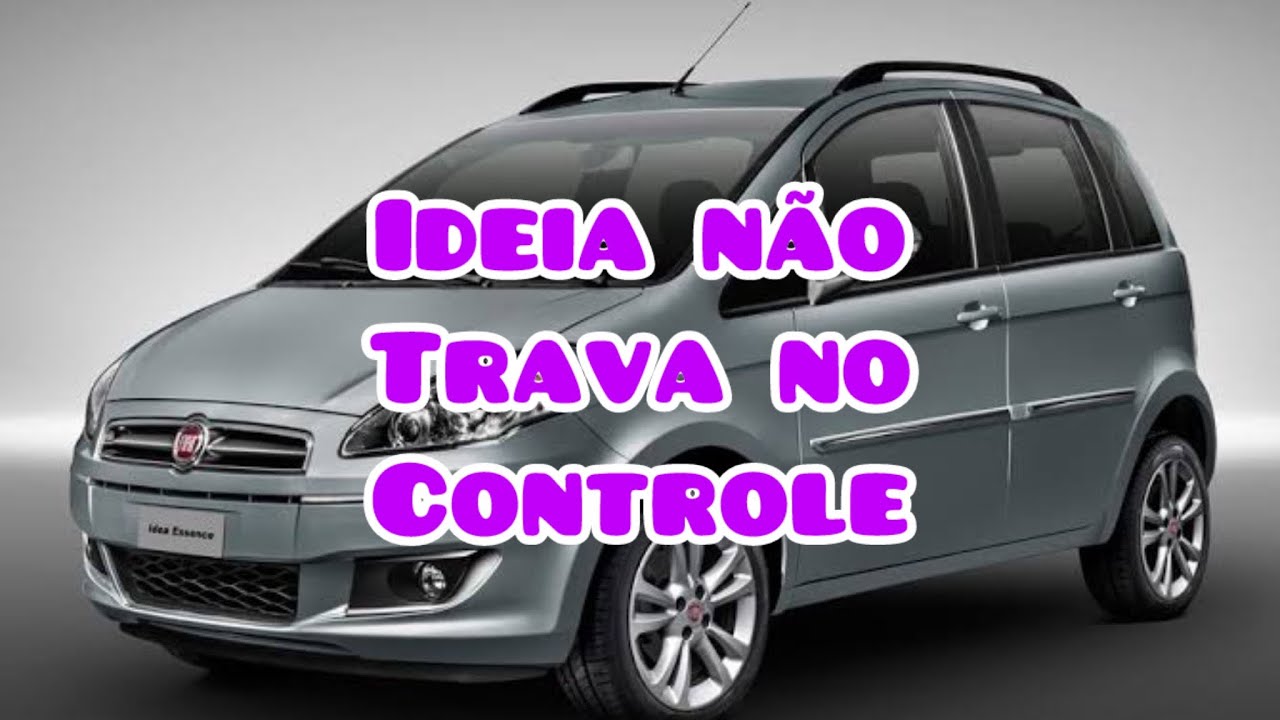Fiat ideia não trava no controle 