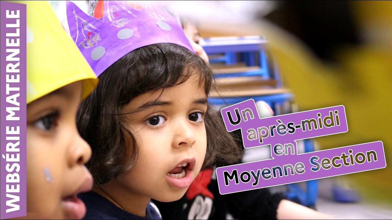 Maternelle - Un après-midi en MOYENNE SECTION