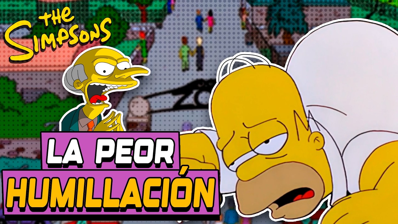 El capítulo MÁS HUMILLANTE de Homero