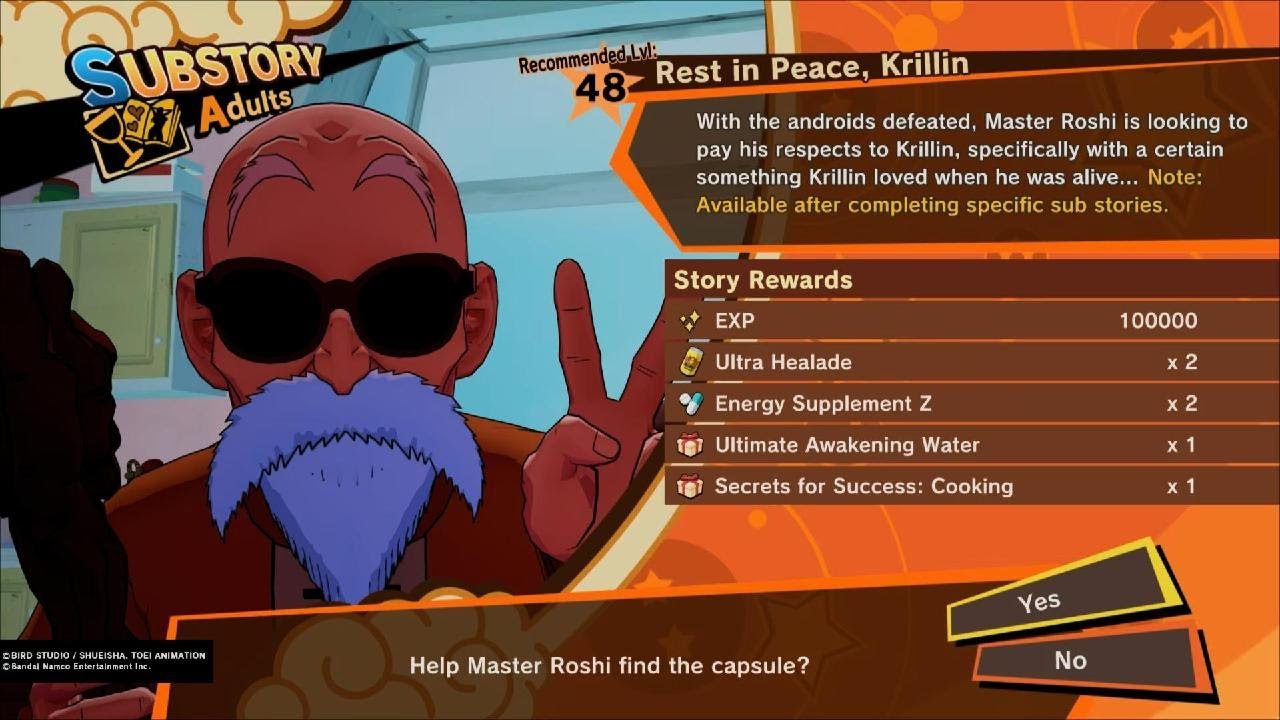 DRAGON BALL Z KAKAROT: Trunks DLC Sub Mission 