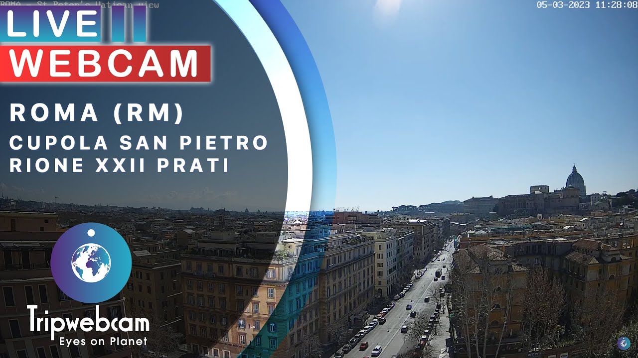 Рим Live cam - Купол Святого Петра