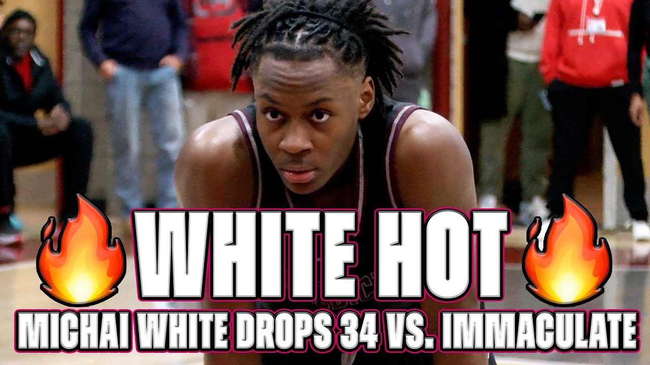 St. Benedict's Prep 67 Montclair Immaculate 51 | ECT QF | Michai White Career High 34 Points