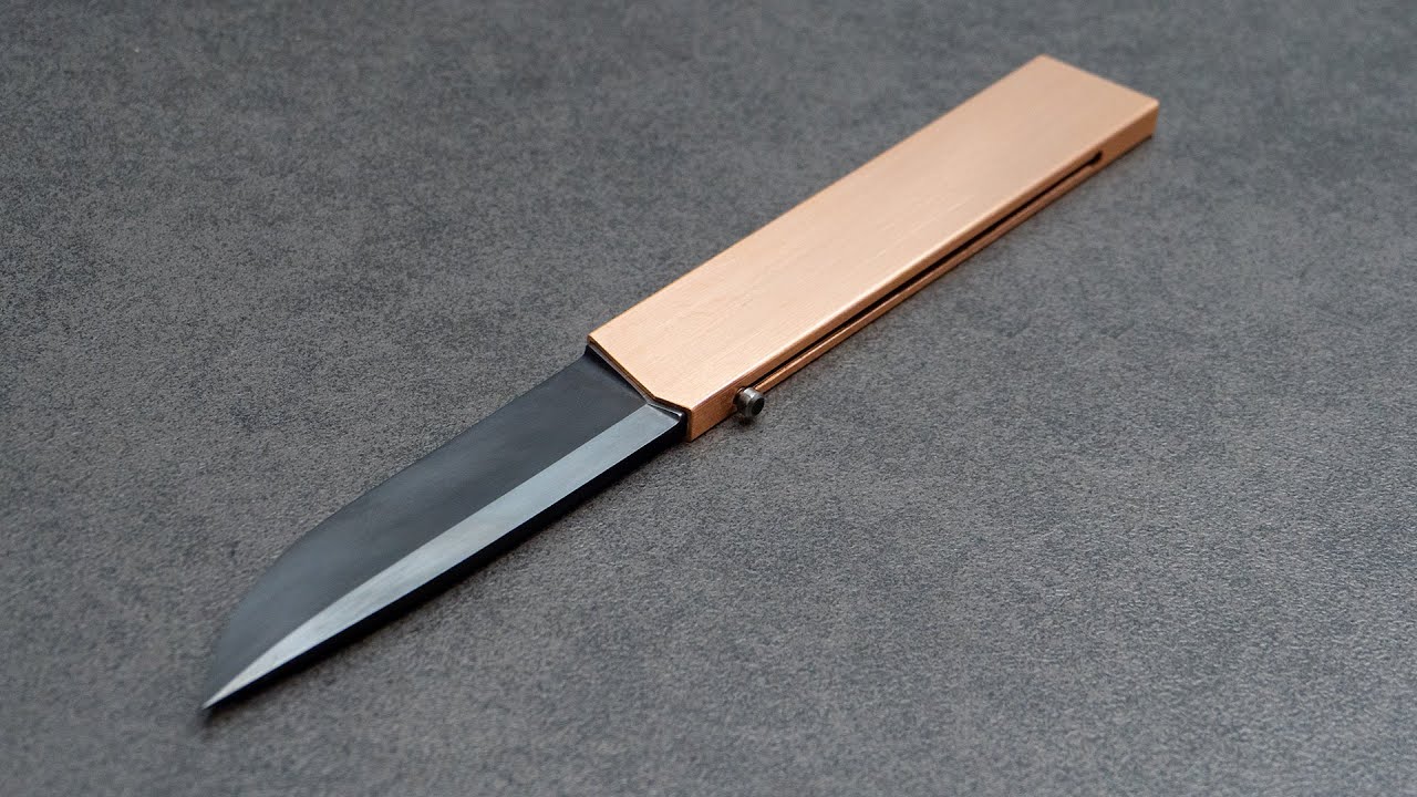 Knife Making - OTF Copper Knife