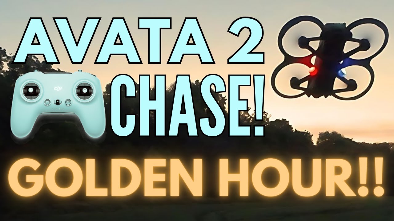 DJI Avata 2 Low light Chase & Acro! Night LEDs!