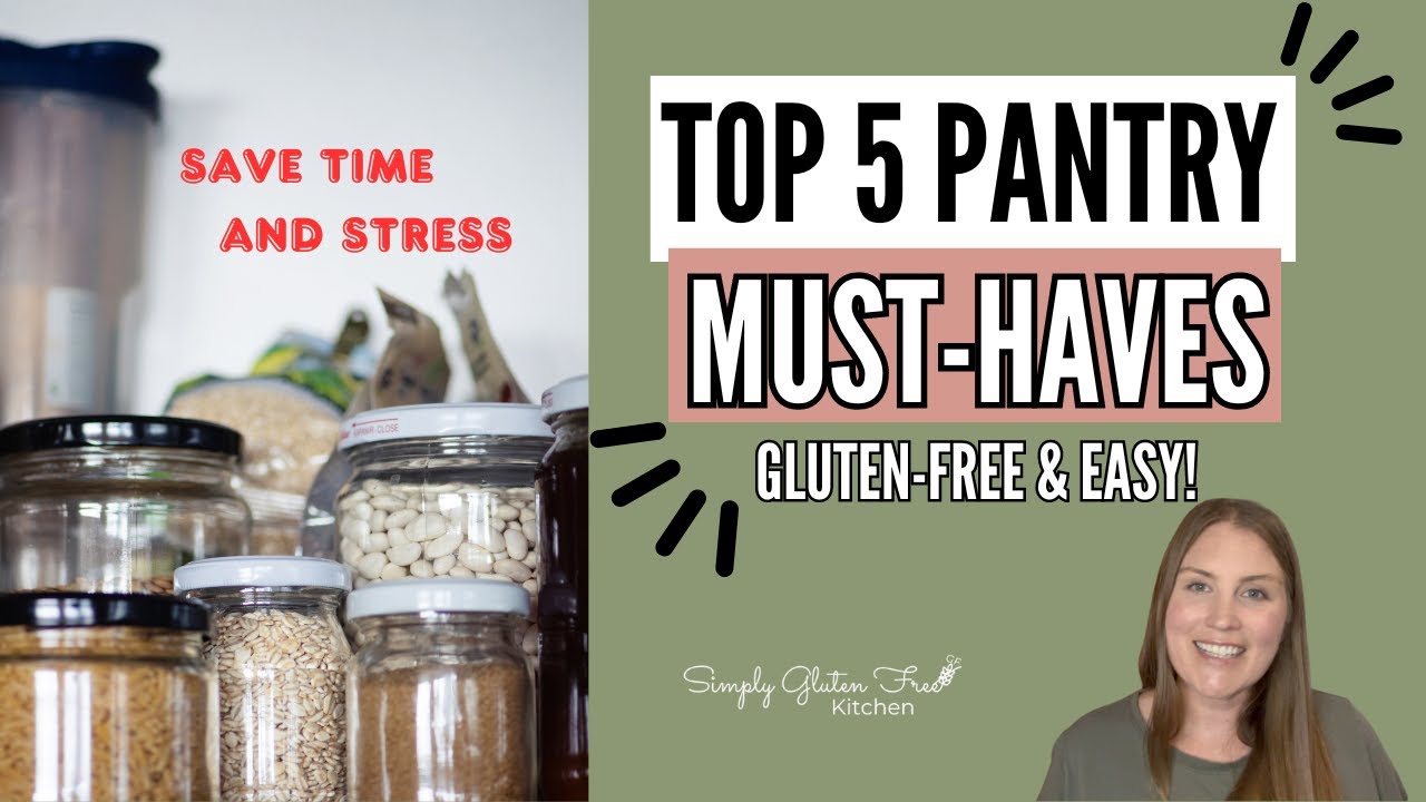 Top 5 Gluten-Free Pantry Staples EVERY Busy Cook Needs! 🥘 (Save Time & Stress!)