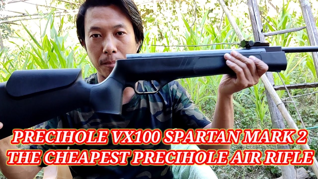 Review of the cheapest precihilole air rifle The vx100 Spartan mark 2