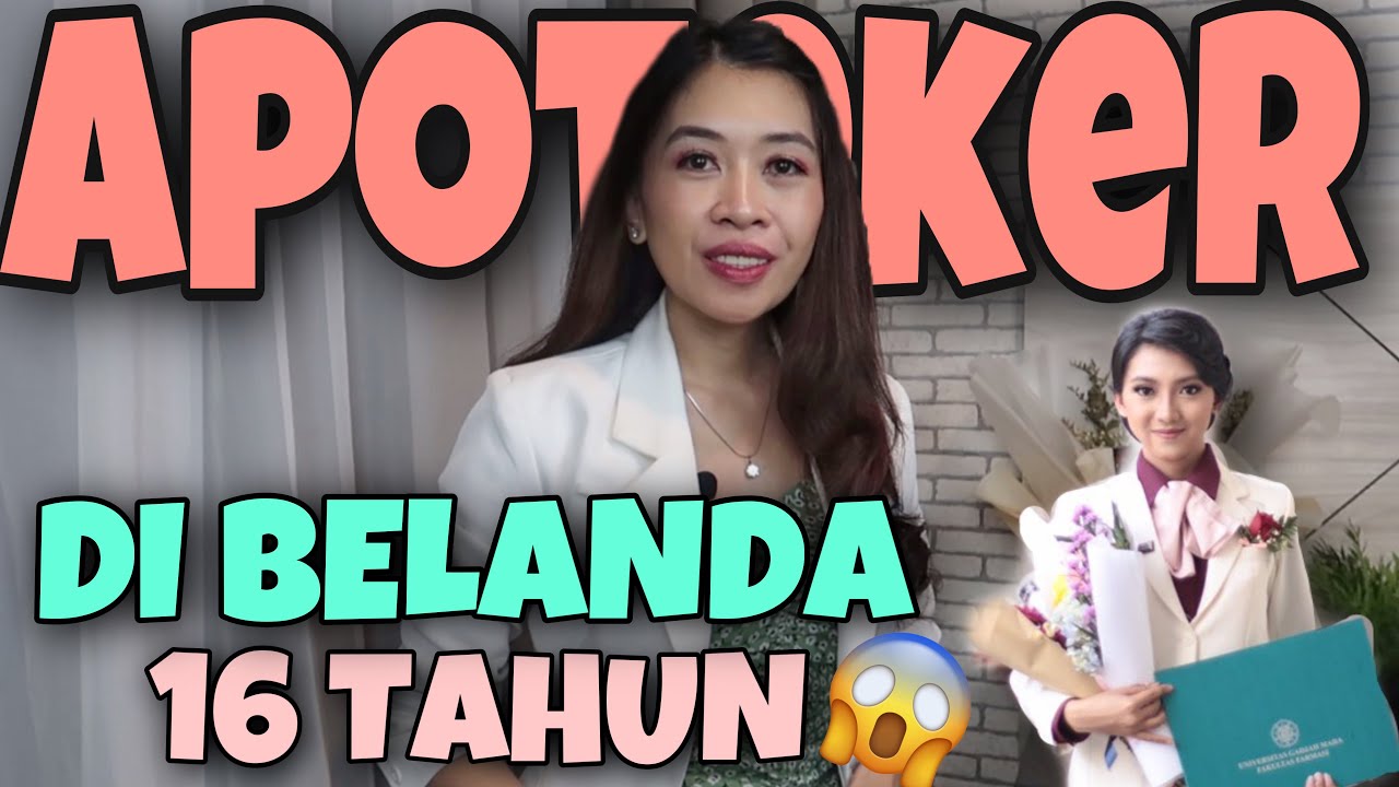 JADI APOTEKER DI BELANDA BUTUH 16 TAHUN 😰😰😰