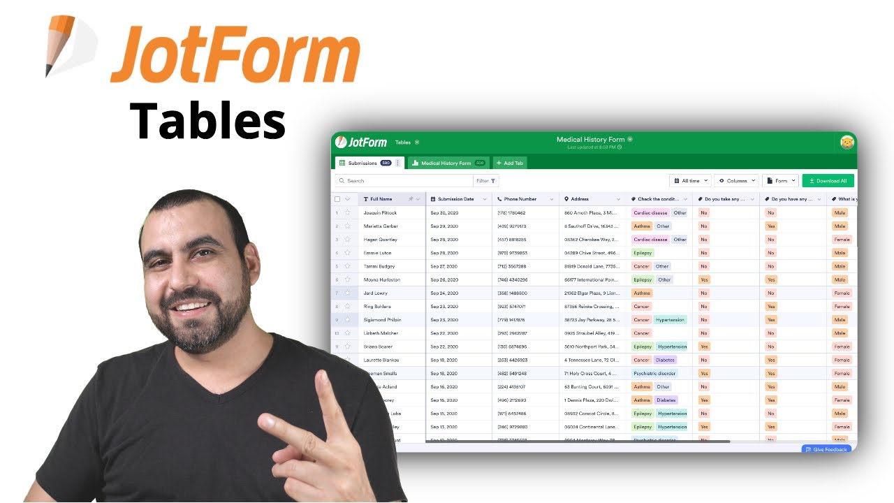 Unleash the Power of Collaboration with Jotform Tables! | See How It Works 🔥