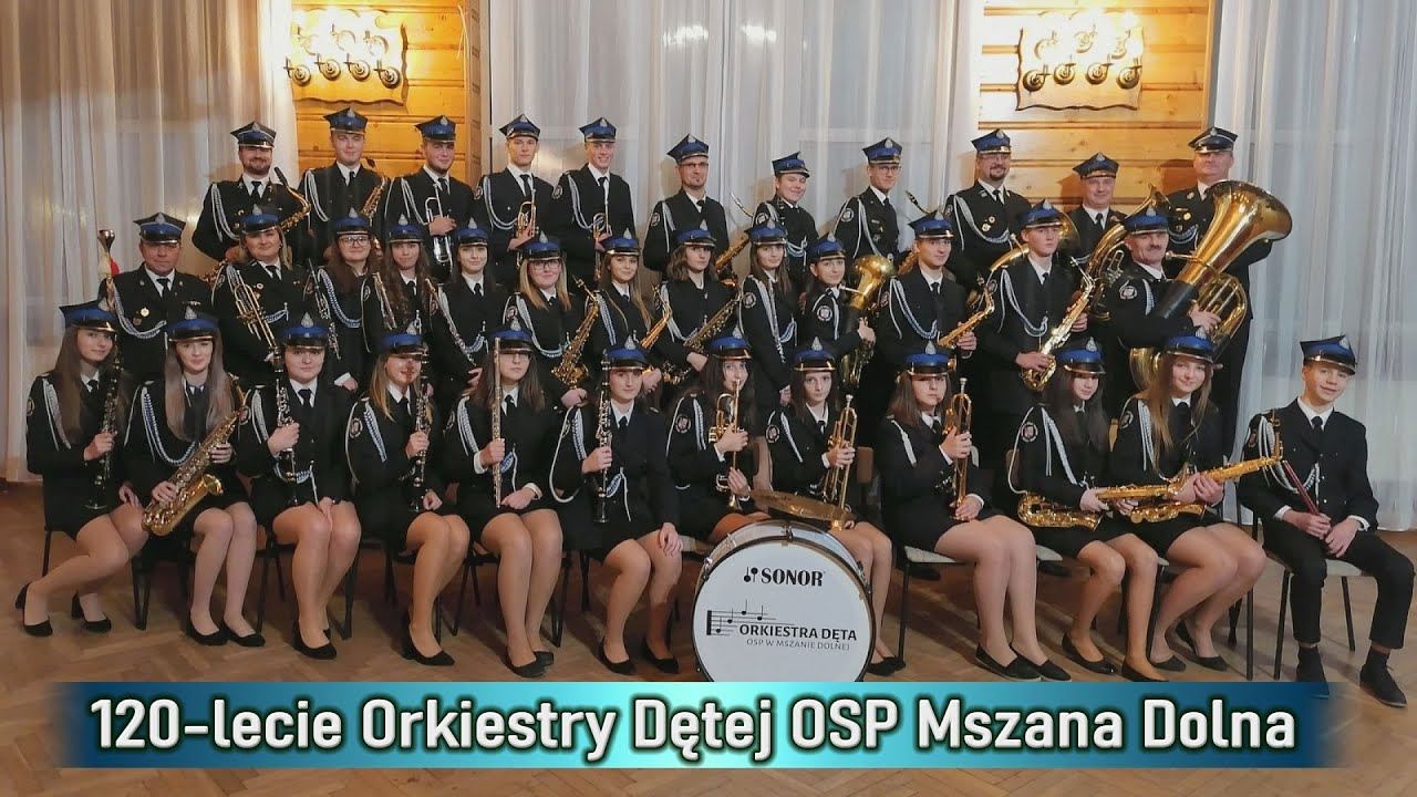 120- lecie Orkiestry Dętej OSP Mszana Dolna cz.1