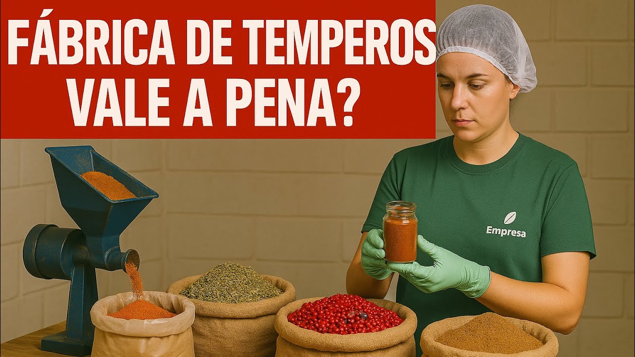 Fábrica de temperos e seus frutos em 2025