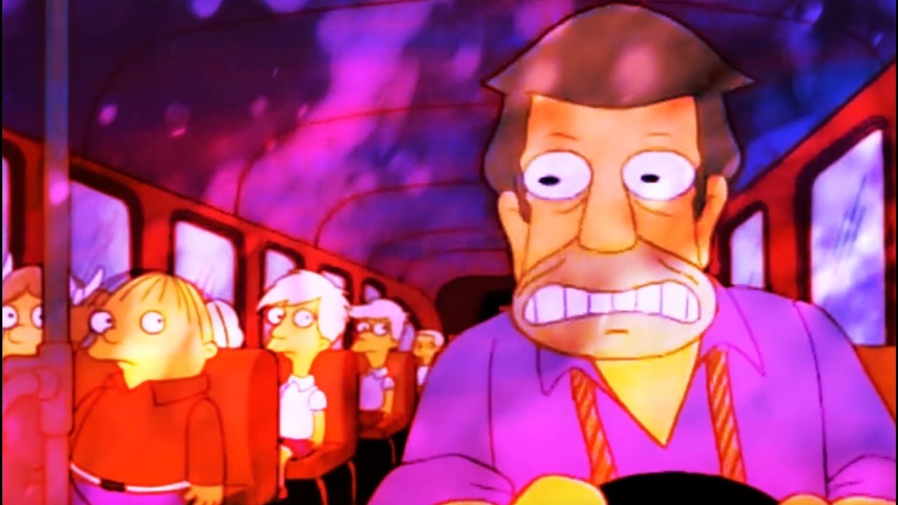 Skinner loses his sanity at the Box Factory