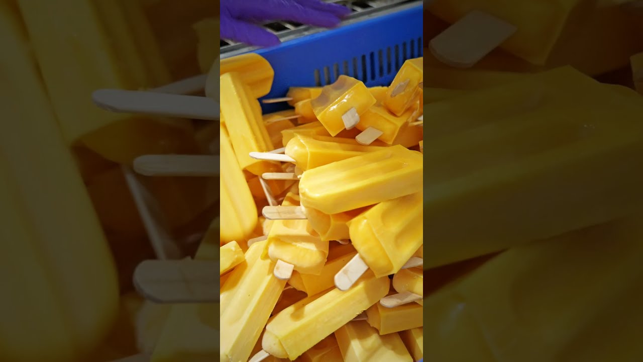 Oddly Satisfying : Popsicle Factory (Mango & Watermelon)