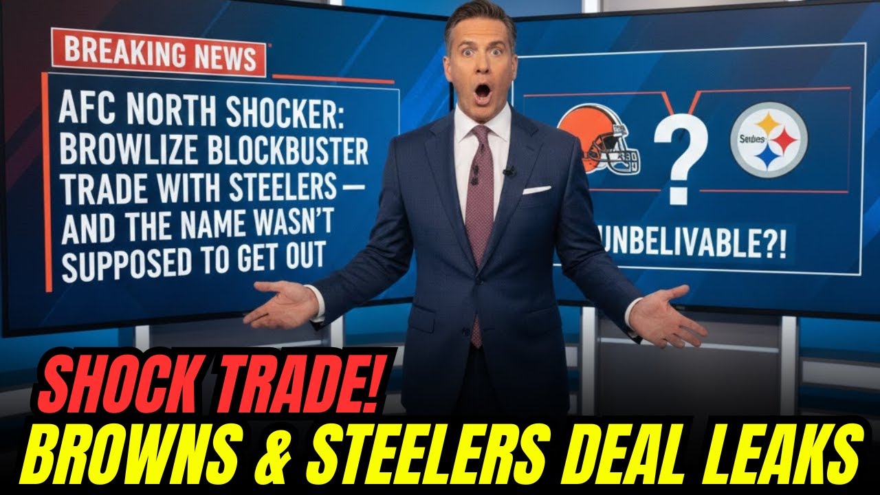 AFC NORTH SHOCK: BROWNS–STEELERS seal lightning TRADE — secret name leaks | Browns News