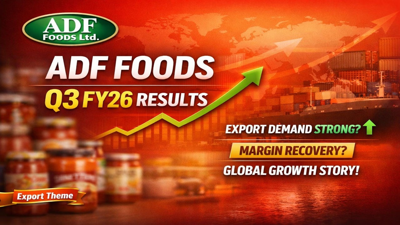 ADF Foods Q3 FY26 Results | Revenue Growth & Margin Trend | Hindi Analysis