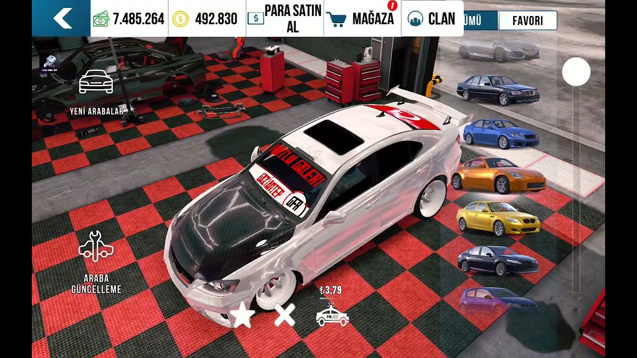 Car Parking Multiplayer daki arabalarımı inceledik