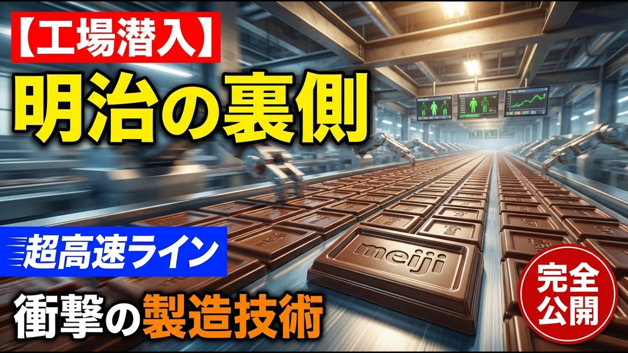 【工場見学】明治チョコレートができるまで｜カカオ豆から完成まで