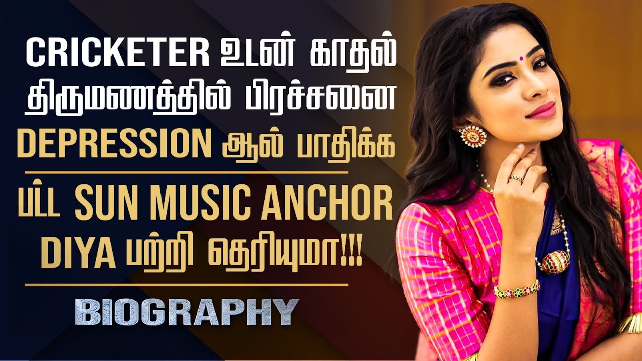 VJ Diya Menon Biography | Singapore Settled Tamil Anchor Diya Menon Personal Life & Controversies