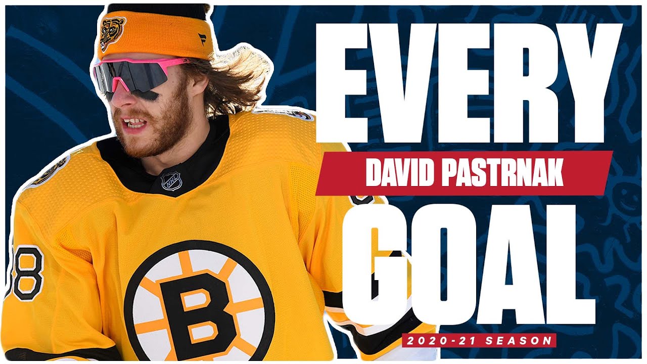 Every David Pastrnak Goal From The 2020-21 NHL Season