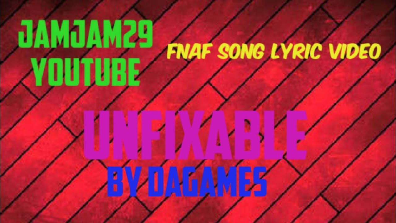 Fnaf Song Lyric Video - 