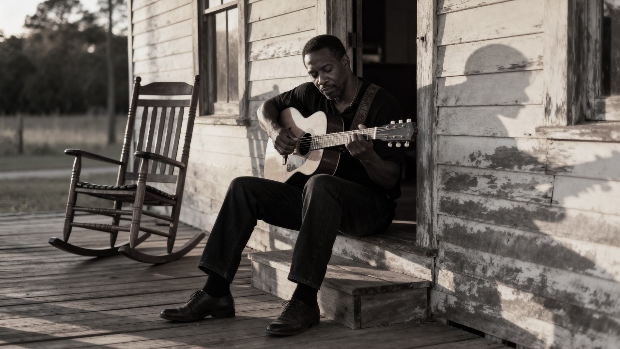 Stories Left on the Porch Rail – Warm Delta Blues Story Song