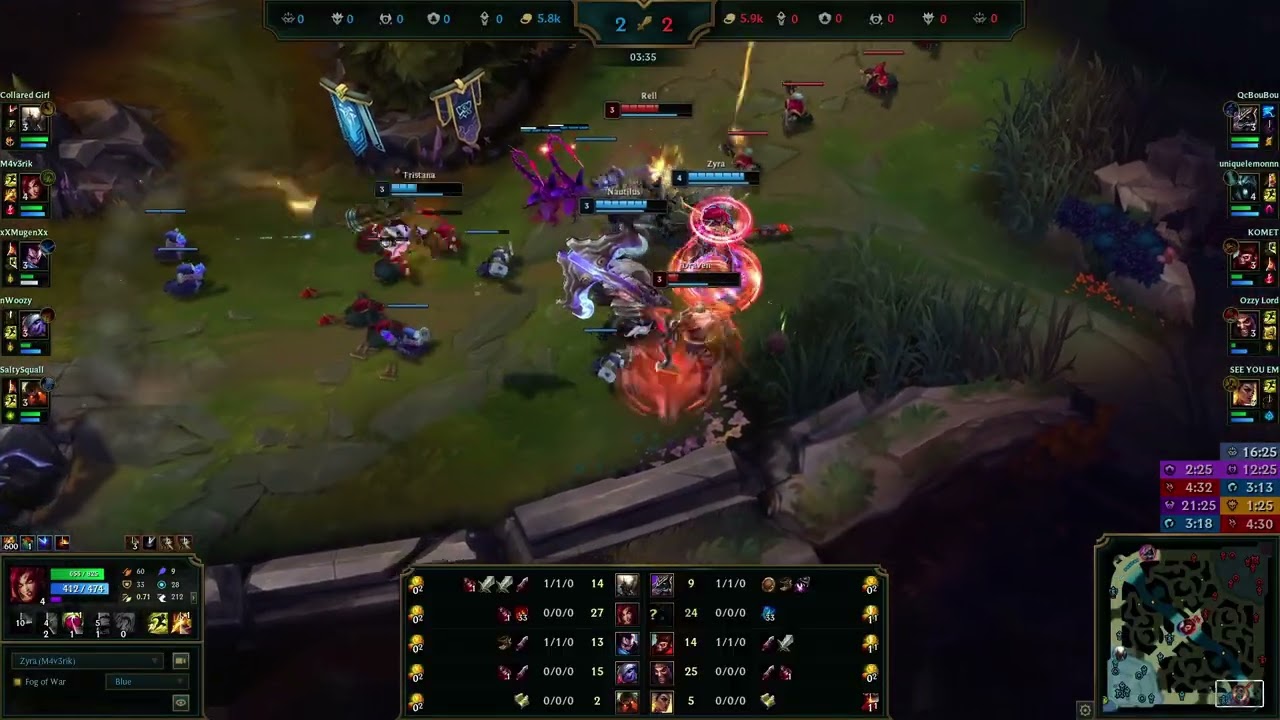 Zyra killed Draven