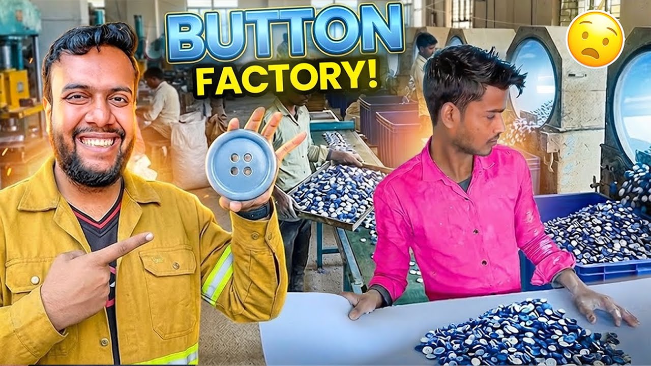 This is how Shirt Buttons are Made in Factory || Manufacturing Process