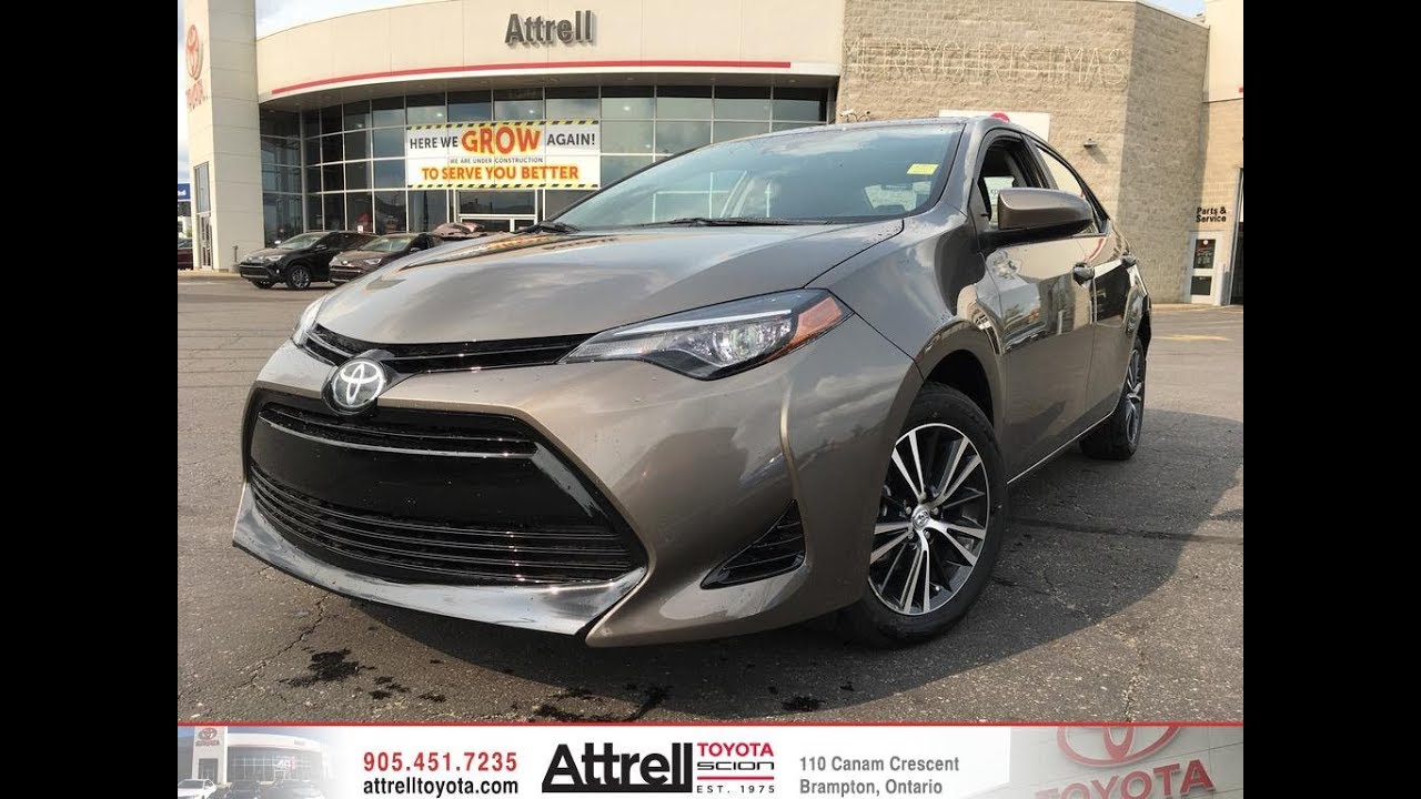2018 Toyota Corolla LE Upgrade Package -  Attrell Toyota - Brampton ON