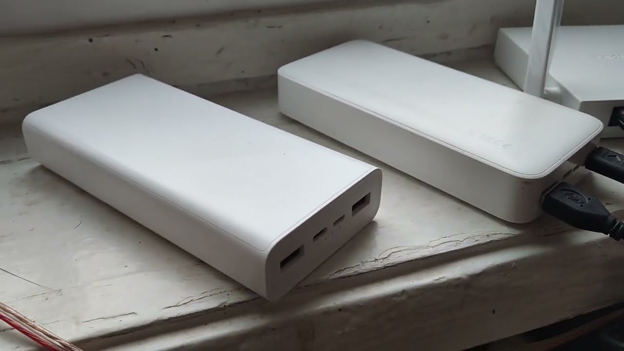 Xiaomi/Redmi Powerbank питает роутер и оптический Onu/МК без преобразователей напряжения.