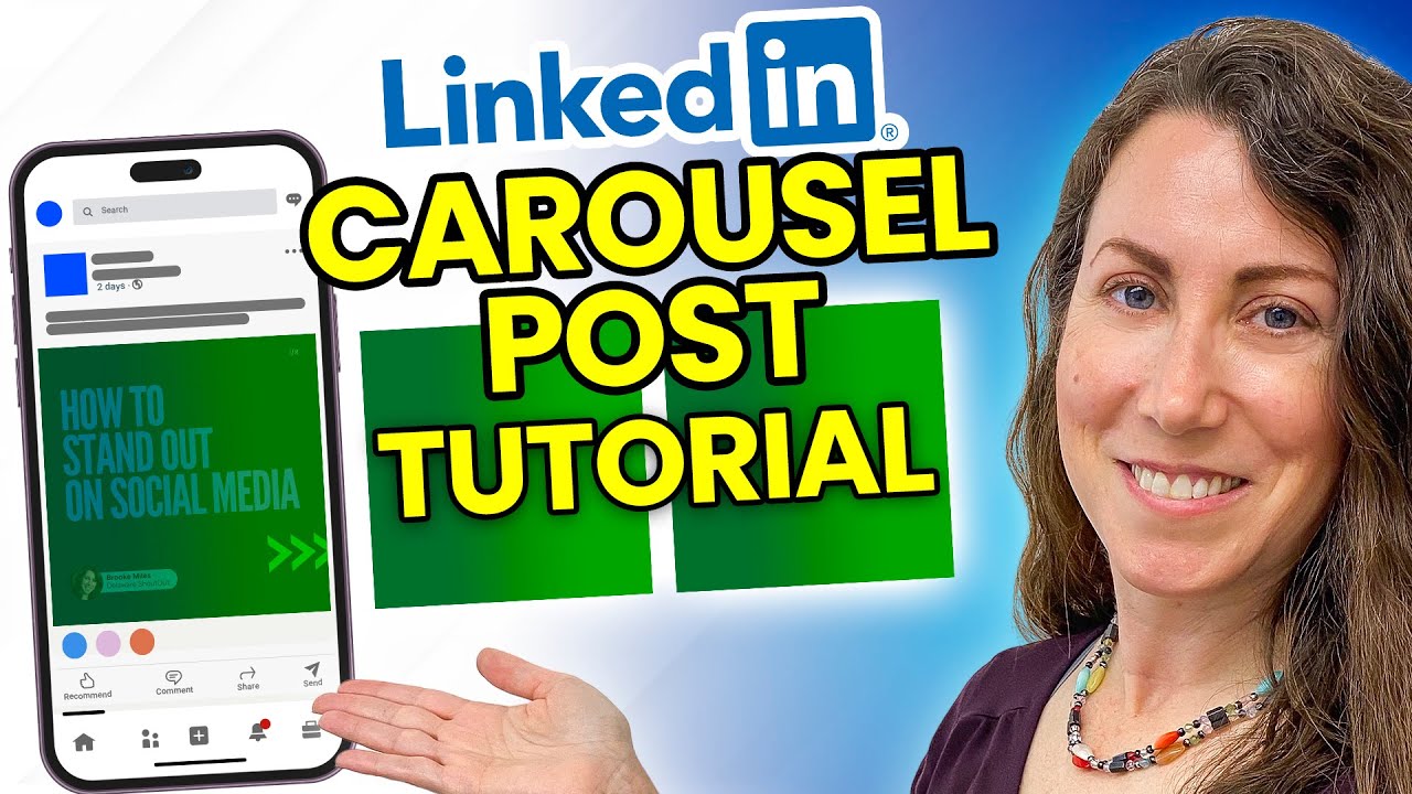 How to Create EYE-CATCHING LinkedIn Carousels | FULL GUIDE