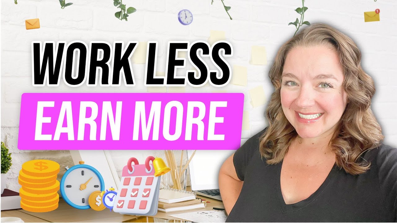 The One Strategy to Work Less and Earn More Money Online