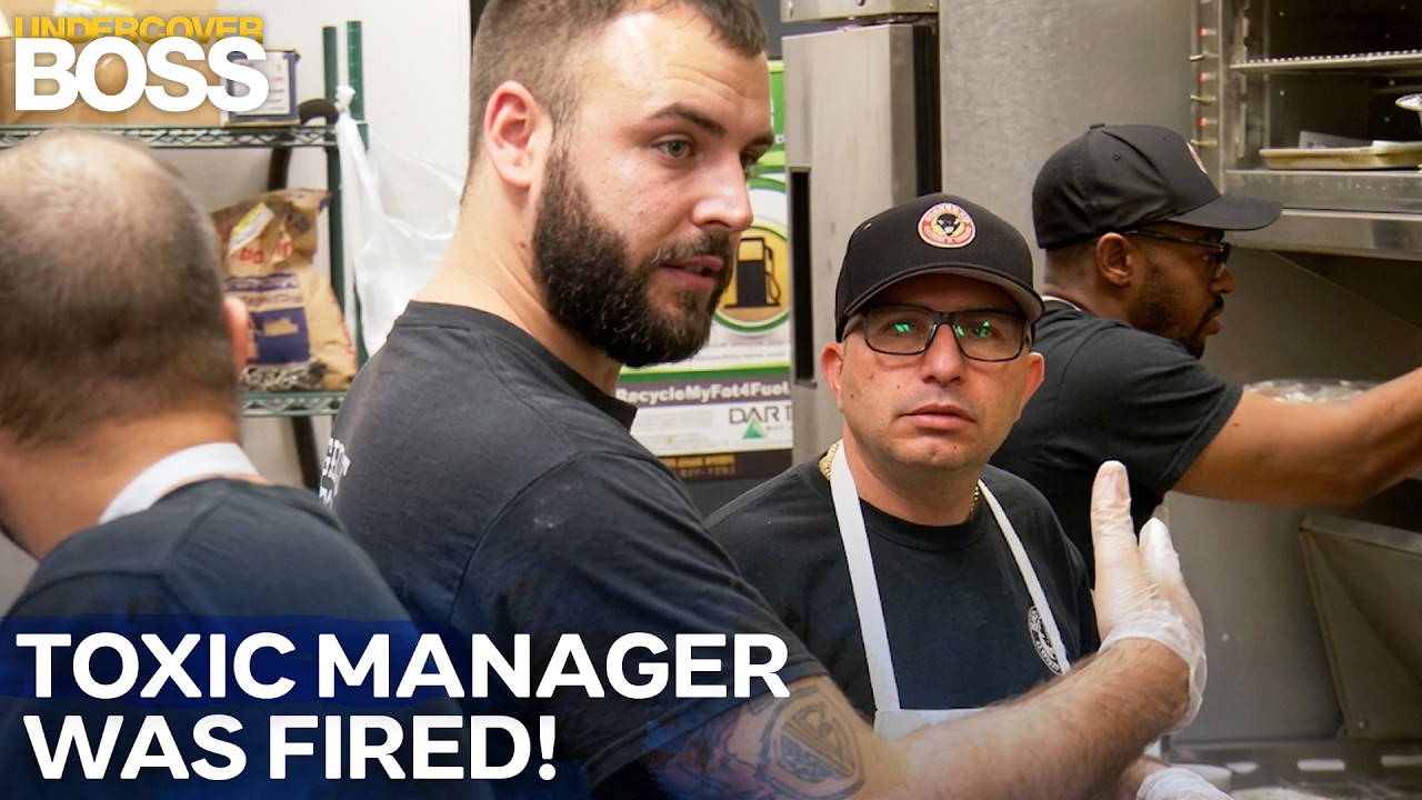 The CEO Who Fired An Abusive Kitchen Manager On The Spot | Undercover Boss Usa