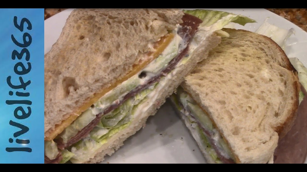 Killer Roast Beef, Cheese, Cucumber & Lettuce Sandwich