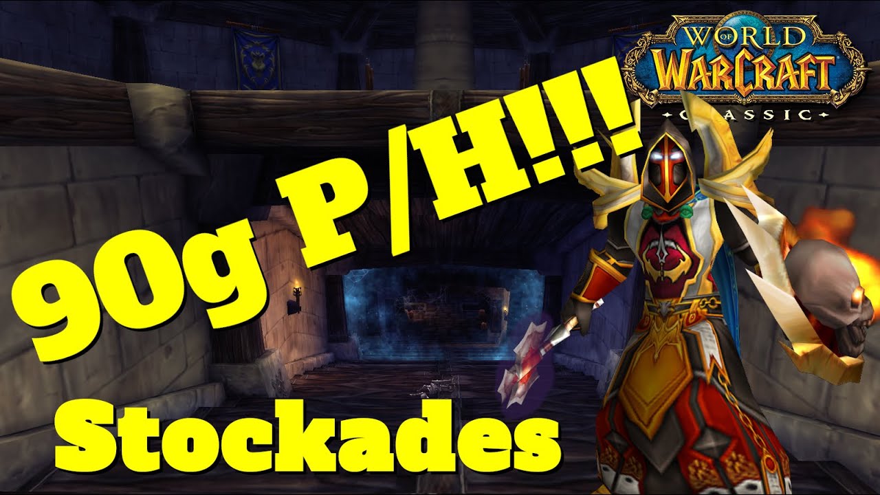 Wow Classic Gold Farm | 90g P/H | Stockades | Revisited Roly The Holy Paladin