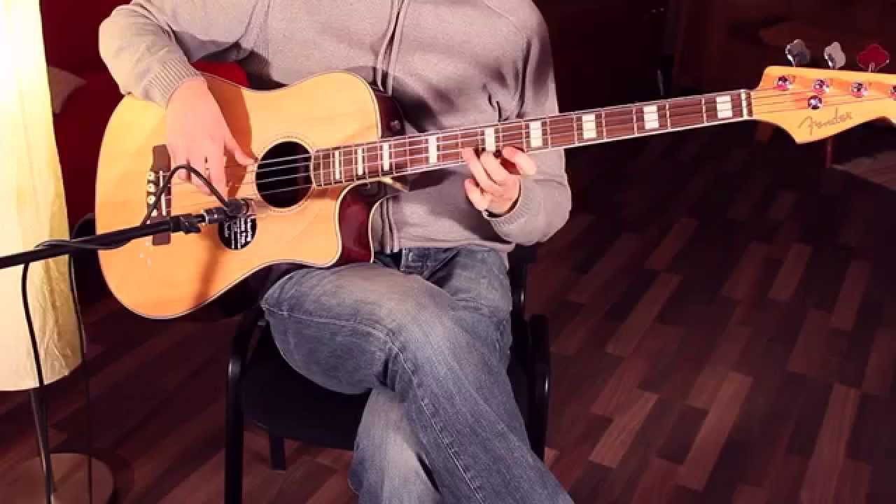 Chords and melodic lines on Acoustic Bass