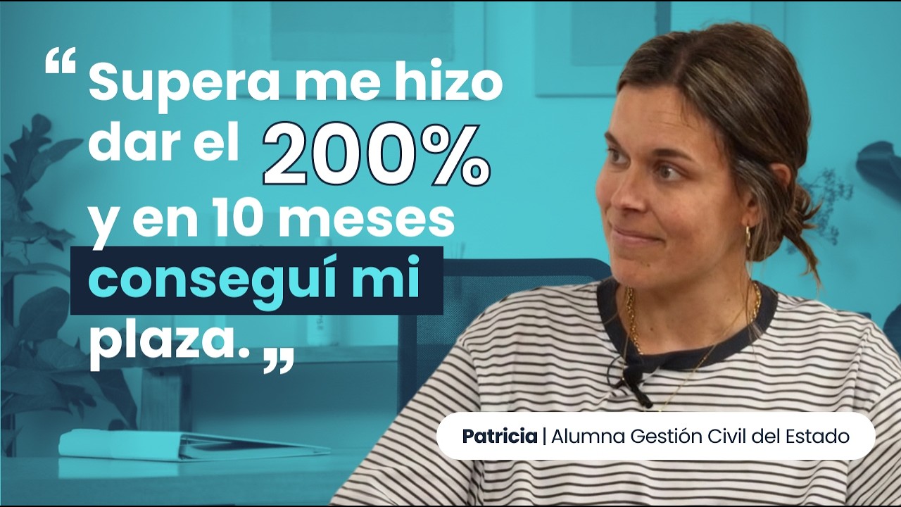 Cómo aprobar las oposiciones de GACE en 10 meses ✨ el cambio de vida de Patricia