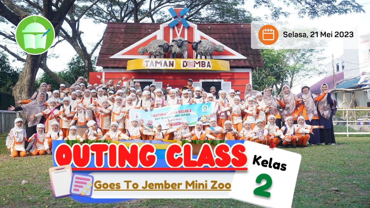 Outing Class Kelas 2 SDIT HARUM Jember di Jember Mini Zoo 2023