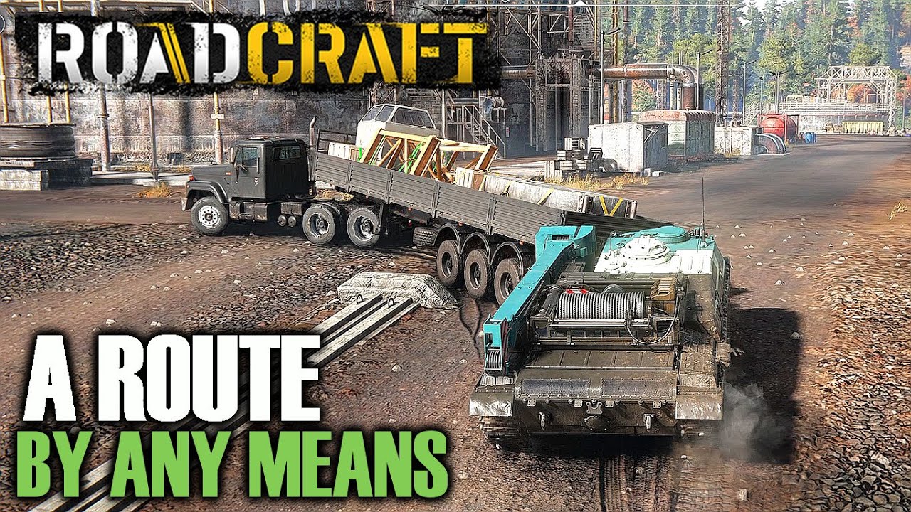 Прокладывание маршрутов в самых сложных условиях в ROADCRAFT