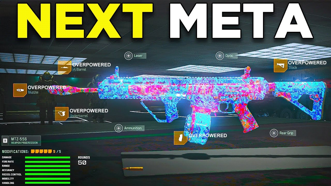 NEW *ZERO RECOIL*  MTZ 556 Loadout is META in Warzone! 😍 (Best MTZ 556 Class Setup)